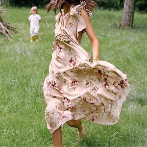 Anthropologie Kachel Sedona Sunrise Dress